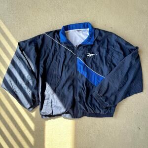 Vintage Early 2000s Reebok Windbreaker Jacket - Men’s XL
